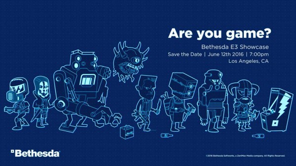 Bethesda привезет новые игры на E3 2016