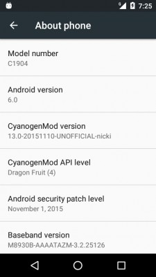 Старый бюджетник Sony Xperia M получил CyanogenMod 13