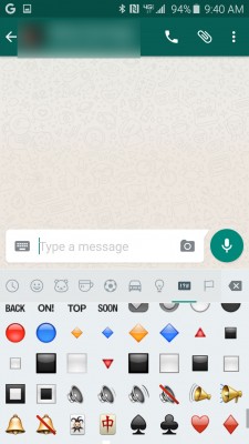 На Android вышла новая версия WhatsApp со свежими Emoji