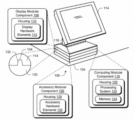 Microsoft запатентовала модульный моноблок