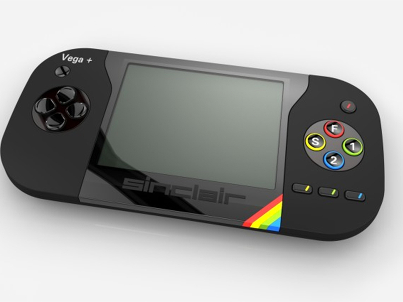 Игровая консоль ZX Spectrum. ZX Spectrum Vega+. ZX Spectrum портативная консоль. Игровая приставка ZX Spectrum портативная.