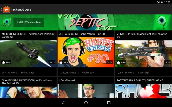 SkyTube — очередная альтернатива официальному приложению YouTube для Android