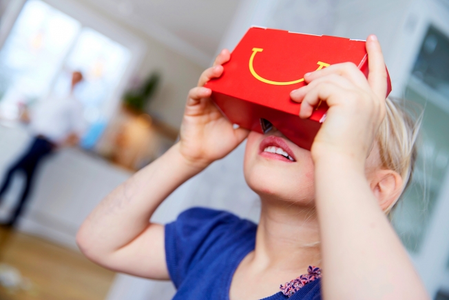 McDonald’s представила собственные очки виртуальной реальности