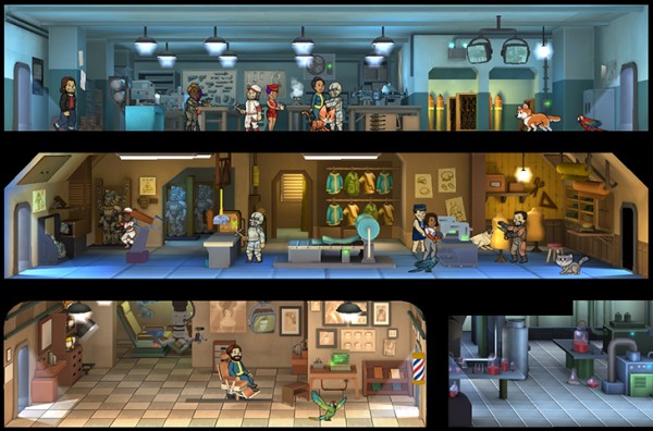 Свежая версия Fallout Shelter с крафтом, новыми питомцами и комнатами доступна на Android и iOS