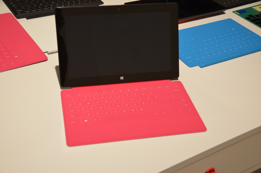 Первые фото и видео о Microsoft Surface +полное видео презентации