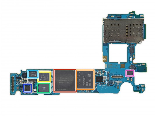 Samsung Galaxy S7 полностью разобрали