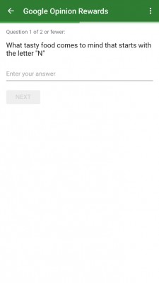 Google опрашивает пользователей о названии Android N