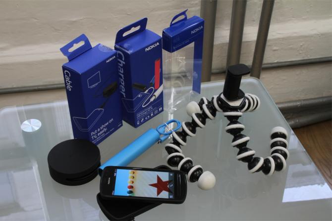 Распаковка комплекта фотографа Nokia 808 PureView