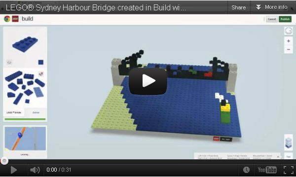 Lego и Google Chrome сделали совместный проект Lego Build