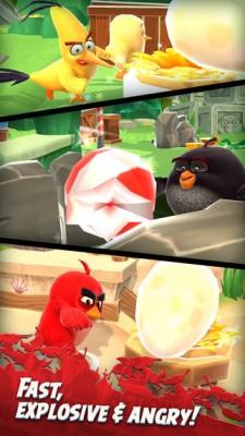 Rovio выпустила новую игру — Angry Birds Action!