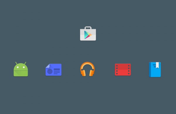 Google представила обновленные иконки для сервисов Google Play