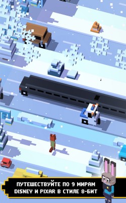 На Android и iOS вышла Crossy Road с персонажами Disney