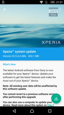 Sony начала обновлять до Android 6.0 более старые смартфоны