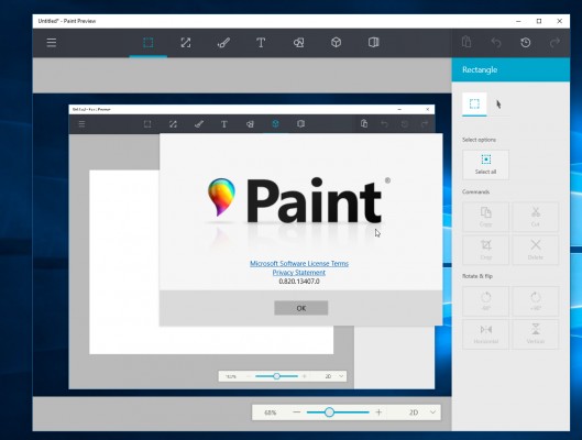 Microsoft готовит новый Paint для грядущего обновления Windows 10