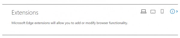 Мобильный Microsoft Edge тоже получит поддержку расширений