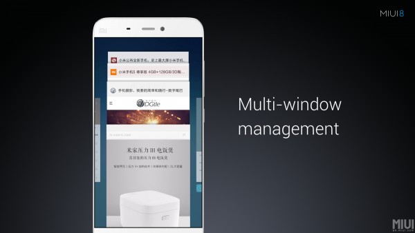 Xiaomi анонсировала оболочку MIUI 8