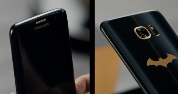 Samsung показала Galaxy S7 Edge с дизайном для фанатов Бэтмена