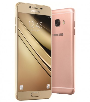 Samsung представила два стильных смартфона линейки Galaxy C