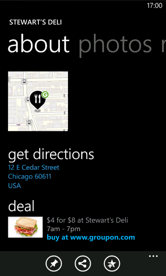 Nokia Maps начали сотрудничество с Groupon Now