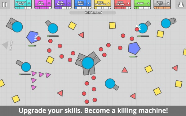 Diep.io: танковый аналог Agar.io уже на Android