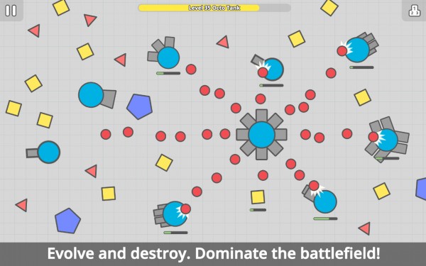 Diep.io: танковый аналог Agar.io уже на Android