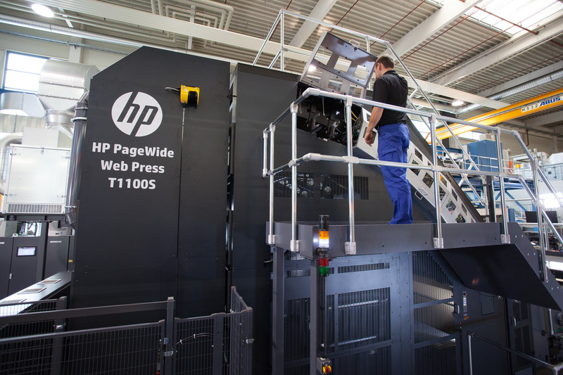 Christiansen Print устанавливает революционную печатную машину HP PageWide Web Press T1100S