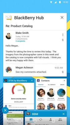 BlackBerry Hub официально доступен на всех устройствах с Android 6.0