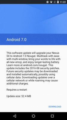 Как установить Android 7.0 Nougat на свой Nexus