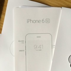 В сети появились фотографии коробки iPhone 6 SE