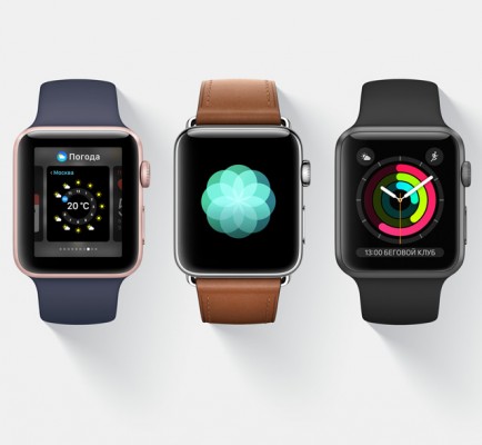 Apple Watch Series 2 оснастили GPS-модулем