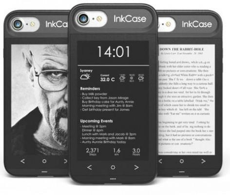 InkCase i7 — умный чехол для iPhone 7 с экраном E-Ink