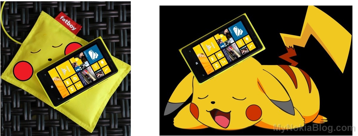 Дизайн подушки для беспроводной зарядки Nokia был взят с Pikachu?