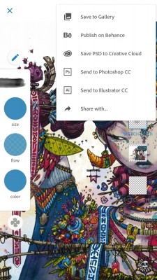 Adobe выпустила Comp CC, Photoshop Sketch и Photoshop Fix для Android