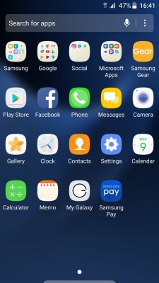 Как выглядит TouchWiz от Samsung на базе Android 7.0 Nougat