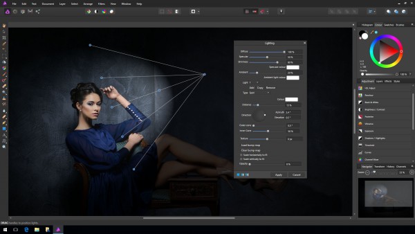 Альтернатива Photoshop, редактор Affinity Photo доступен для Windows