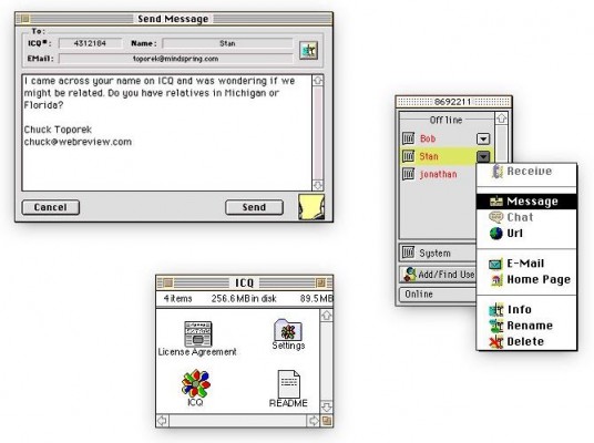 ICQ исполнилось 20 лет