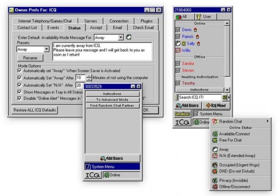 ICQ исполнилось 20 лет