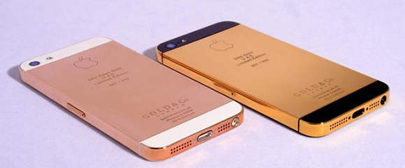 Золотой iPhone 5