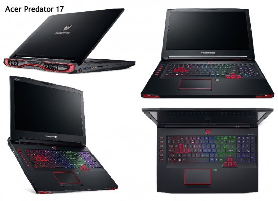 Acer начал продажи обновленных Predator 15 и 17