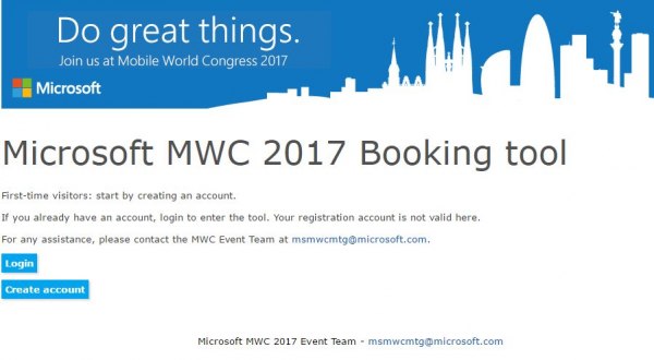 Microsoft собирается участвовать в MWC 2017