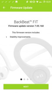 Обзор Plantronics BackBeat FIT — Программное обеспечение. 7