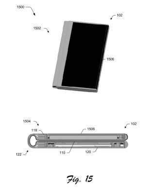 Microsoft раскрыла дизайн Surface Phone в патенте