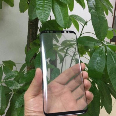 Опубликованы снимки стеклянных панелей для Galaxy S8
