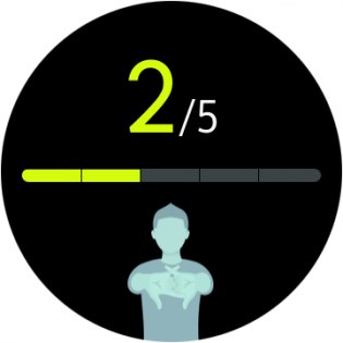 Обзор умных часов Samsung Gear S3 — S Health. 4