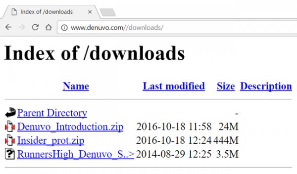 В сеть слили данные с сайта Denuvo