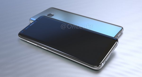 OnLeaks опубликовал первый качественный рендер Galaxy S8