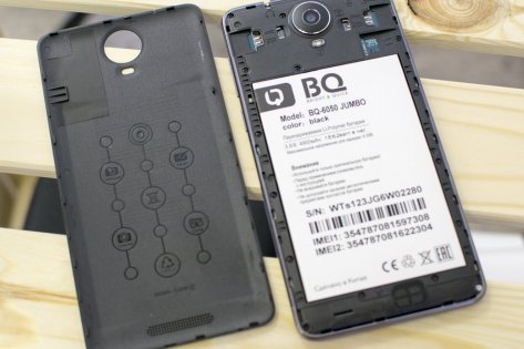 Обзор BQ-Mobile 6050 Jumbo — Батарея. 2