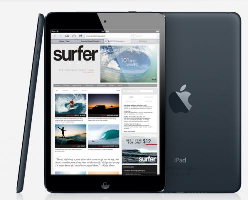 iPad Mini не реагирует на ложные касания