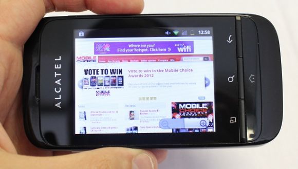 Новый бюджетный смартфон от Alcatel