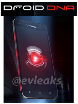 В сети появились живые фото HTC Droid DNA